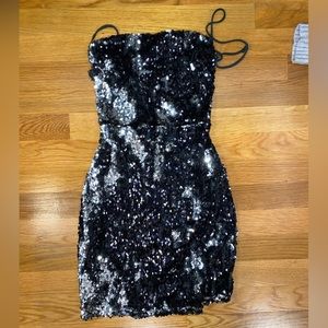 Lucy in the Sky black dress